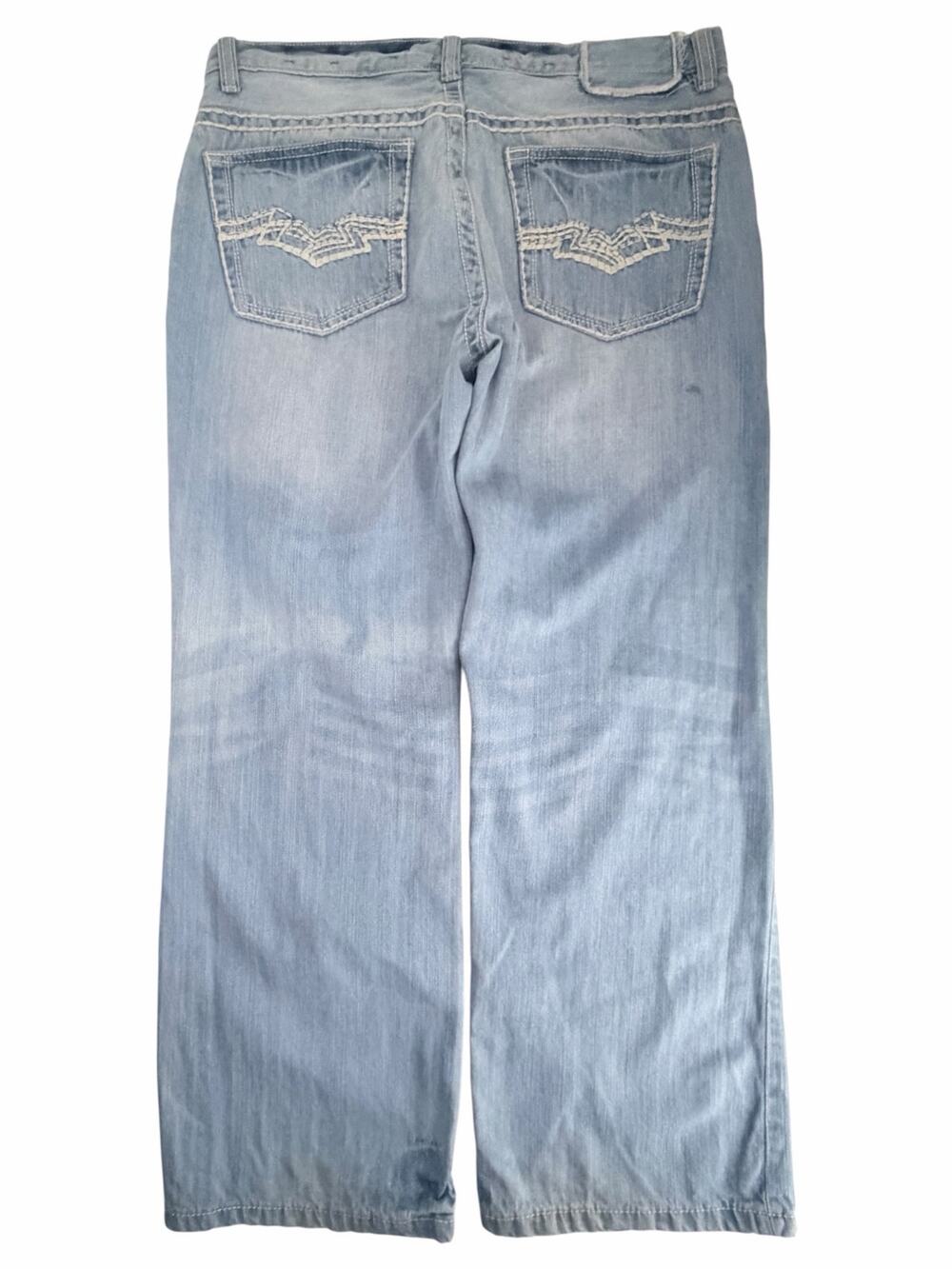 Helix Boot Cut Jeans Men's 36x30 Light Wash